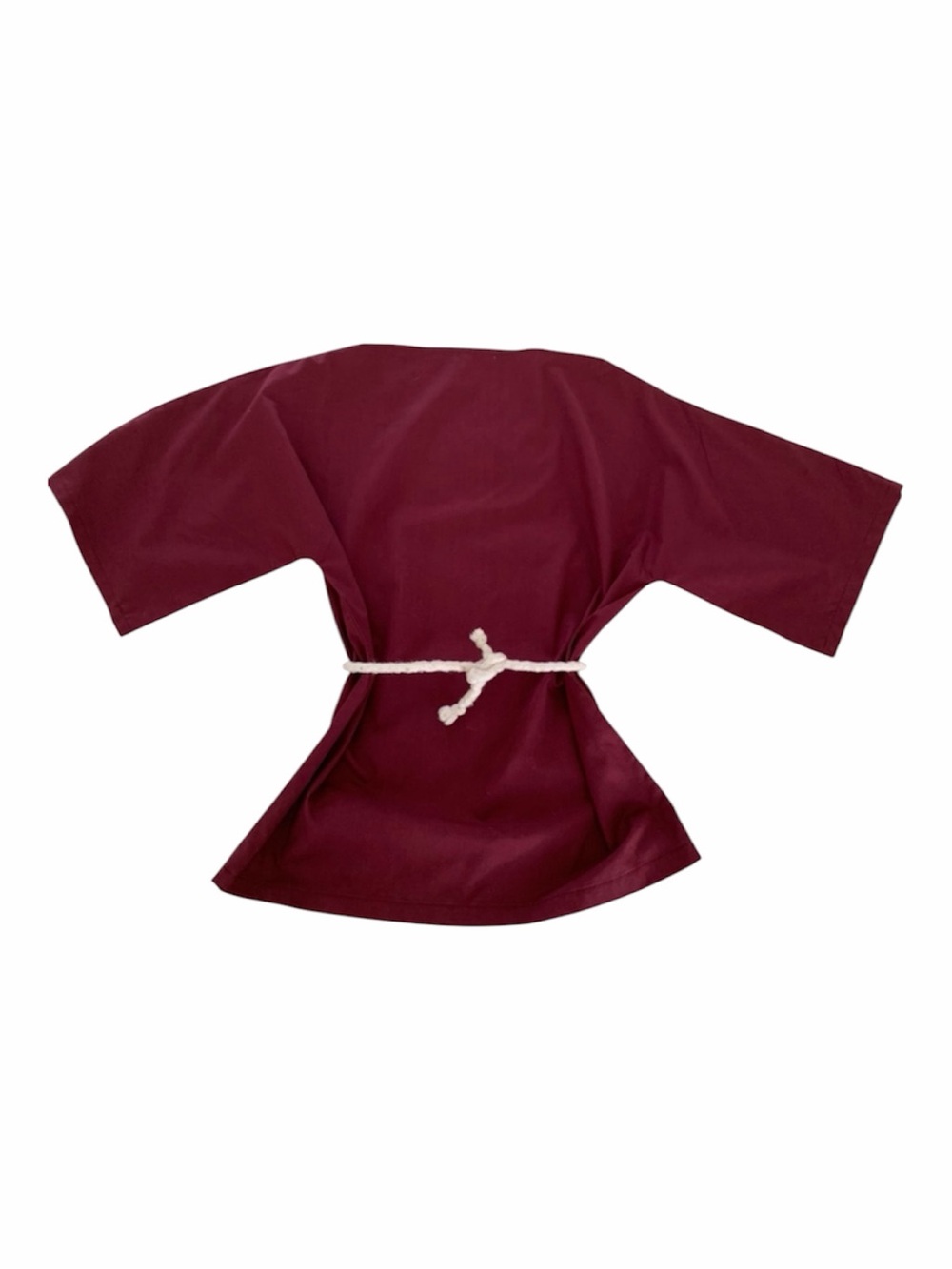 Kids Shepard Costume Top Maroon Nativity Christmas Pageant Play Unisex OS